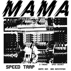 Mama - Speed Trap - New Vinyl Record 2016 HoZac Records 7" EP, Limited Edition 1st Pressing of 200 on Red Vinyl - Chicago IL Power-Pop / Rock
