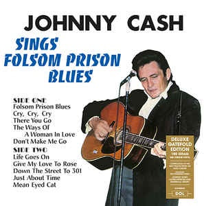 Johnny Cash ‎– Sings Folsom Prison Blues - New Vinyl LP 2017 180gram Reissue - Country