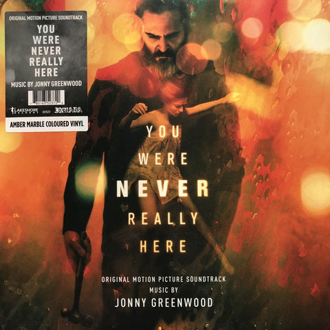 Jonny Greenwood ‎– You Were Never Really Here (Original Motion Picture) - Mint- LP Record 2018  Lakeshore/Invada USA Amber 180 gram Vinyl - Soundtrack / Ambient