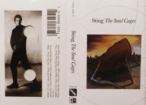 Sting ‎– The Soul Cages - Used Cassette Tape A&M 1991 USA - Rock / Soft Rock