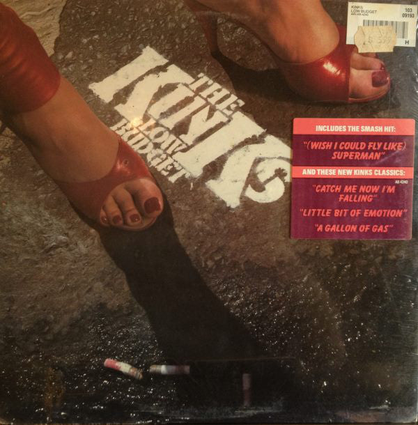 The Kinks ‎– Low Budget - VG+ LP Record 1979 Arista USA Vinyl - Pop Rock
