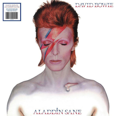 David Bowie - Aladdin Sane - New Vinyl Lp 2018 Rhino / Parlophone '45th Anniversary' Reissue on Limited Edition Silver Vinyl with Gatefold Jacket - Art Rock / Glam