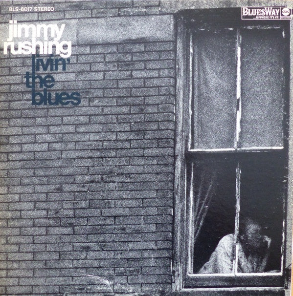 Jimmy Rushing ‎- Livin' The Blues - VG Stereo 1968 USA - Chicago Blues - Shuga Records