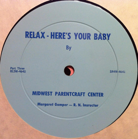 Margaret Gamper - Relax Heres Your Baby - VG+ 2 Lp Set 1966 Private Press - Spoken Word / Strange