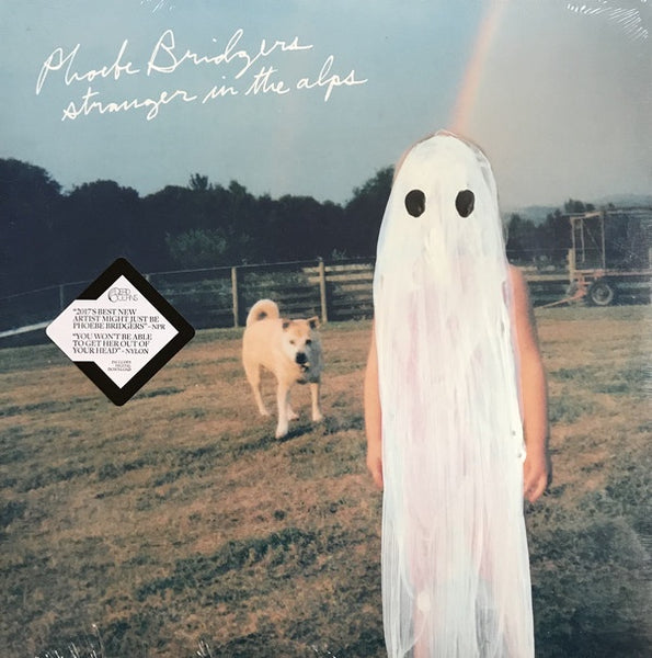Signed Autographed - Phoebe Bridgers - Stranger In The Alps - Mint- (vg cover) LP Record 2017 Dead Oceans USA Black Vinyl & Download - Indie Rock - Shuga Records