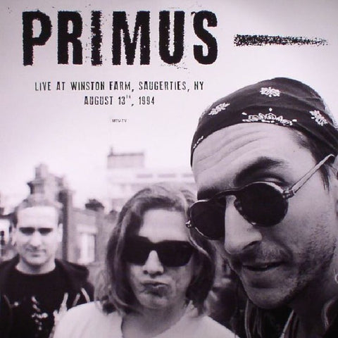 Primus ‎– Live At Winston Farm, Saugerties, NY (August 13th, 1994) - New Vinyl 2017 DOL 180gram Import Pressing - Alt-Rock