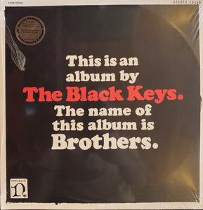 The Black Keys ‎– Brothers (2010) - New 2 LP Record 2020 Nonesuch Vinyl & Poster - Indie Rock / Blues Rock