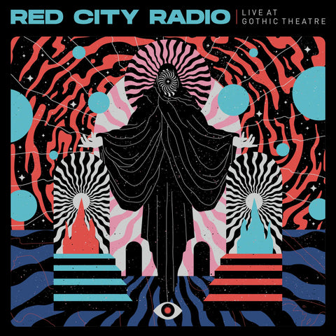Red City Radio - Live At Gothic Theater - New LP Record 2022Pure Noise Europe Blue w/ Black and Hot Pink Twist Vinyl - Punk