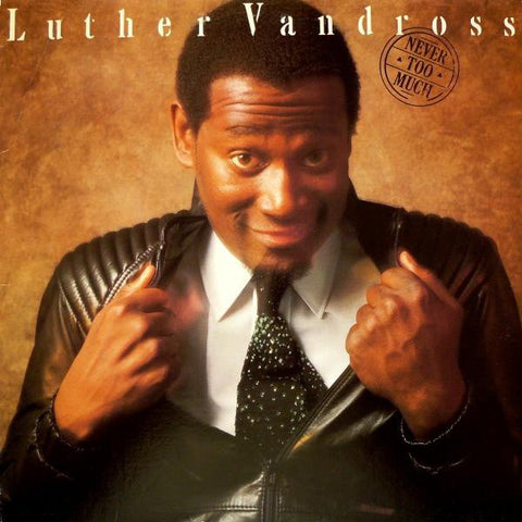 Luther Vandross ‎– Never Too Much - VG+ Lp Record 1981 Epic USA Original Vinyl - Soul / Disco / Boogie