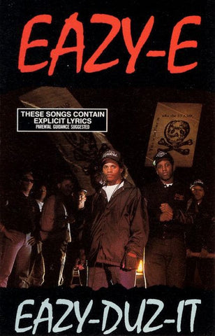Eazy-E ‎– Eazy-Duz-It - Used Cassette 1988 Priority / Ruthless - Hip Hop / Gangsta