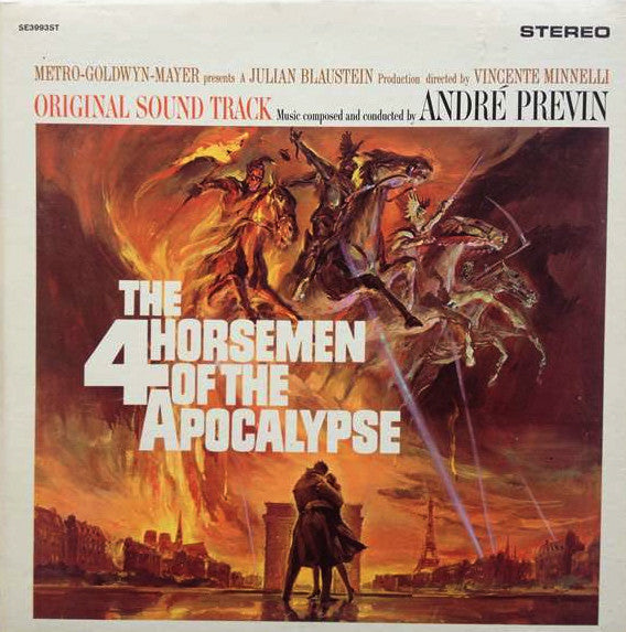 André Previn ‎– The 4 Horsemen Of The Apocalypse - Mint- 1962 Stereo USA Original Press - Soundtrack - Shuga Records