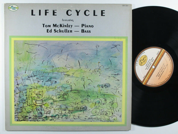 Tom McKinley, Ed Schuller ‎– Life Cycle - VG+ Lp Record 1982 GM USA Vinyl - Jazz - Shuga Records