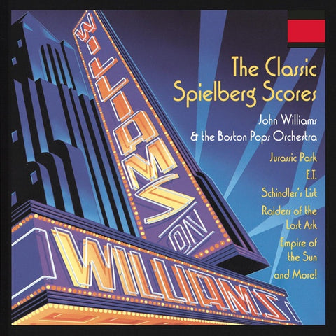 John Williams & The Boston Pops Orchestra – Williams On Williams - The Classic Spielberg Scores - Used Cassette Tape Sony 1995 USA - Stage & Screen / Score