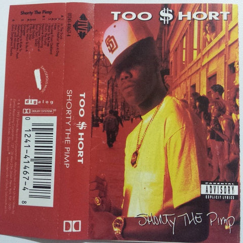 Too Short ‎– Shorty The Pimp - Used Cassette 1992 Jive - Hip Hop / Gangsta