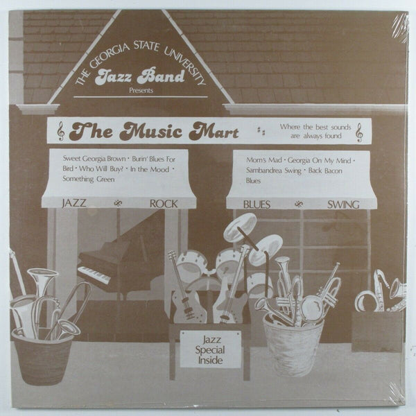 Georgia State University Jazz Band - The Music Mart - New Lp Record 1983 USA Original Vinyl - Jazz / Funk / Jazz-Rock / Blues - Shuga Records