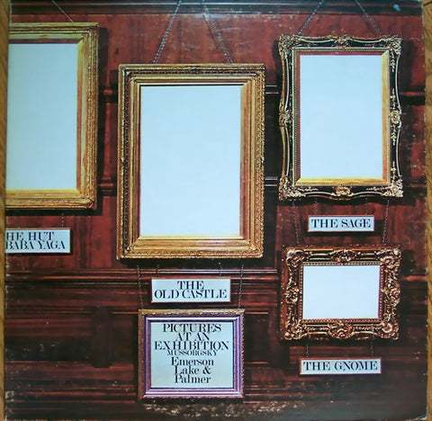 Emerson, Lake & Palmer ‎– Pictures At An Exhibition (1971) - Mint- LP Record 1977 Atlantic USA Vinyl - Classic Rock / Prog Rock