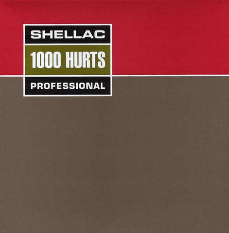 Shellac - 1000 Hurts (2000) - New LP Record 2017 Touch And Go Vinyl & CD - Alternative Rock / Post-Punk / Math Rock