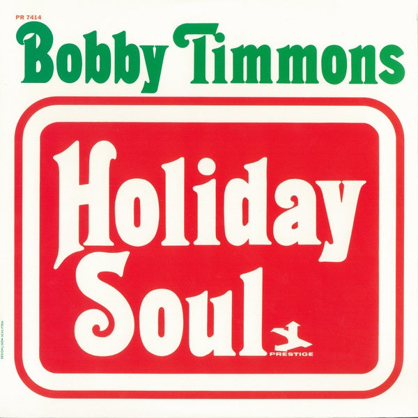Bobby Timmons ‎– Holiday Soul (1965) - New Lp Record 2016 Prestige USA Vinyl - Jazz / Holiday - Shuga Records