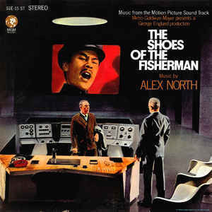 Alex North - The Shoes Of The Fisherman - Music From The Motion Picture Sound Track - VG+ 1968 Stereo Original Press USA - Soundtrack