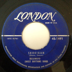 Bulawayo Sweet Rhythms Band ‎– Skokiaan / In the Mood Mint- 7" Single 45RPM 1954 London Records USA - Jazz/World