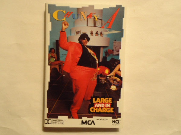 Chunky A ‎– Large And In Charge - Used Cassette 1989 MCA - Hip Hop - Shuga Records