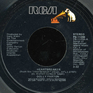 Dolly Parton ‎– Heartbreaker / Sure Thing MINT- 1978 RCA Records 7" Single (Stereo) - Country - Shuga Records