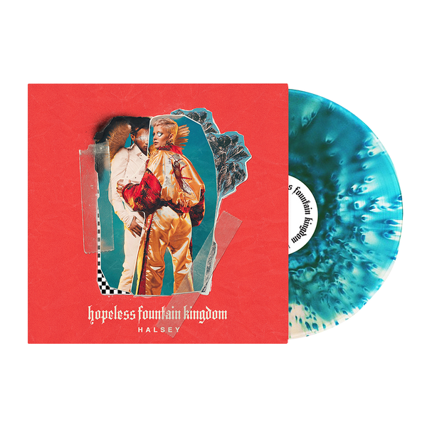 Halsey - Hopeless Fountain Kingdom - New LP Record 2017 Astralwerks Clear & Teal Splatter Vinyl - Indie Pop / Synth-pop - Shuga Records