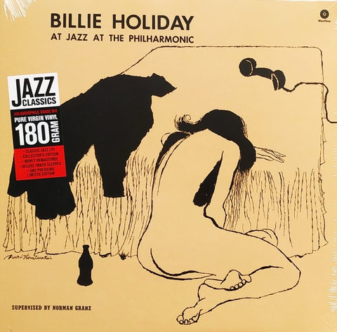 Billie Holiday ‎– At Jazz At The Philharmonic (1955) - New LP Record 2014 Waxtime Limited 180 Gram Vinyl - Jazz
