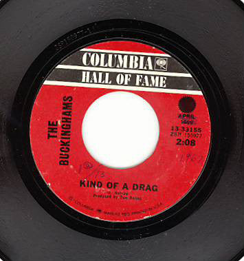 The Buckinghams - Kind Of A Drag / Back In Love Again Mint- - 7" Single 45RPM 1969 Columbia USA - Rock - Shuga Records