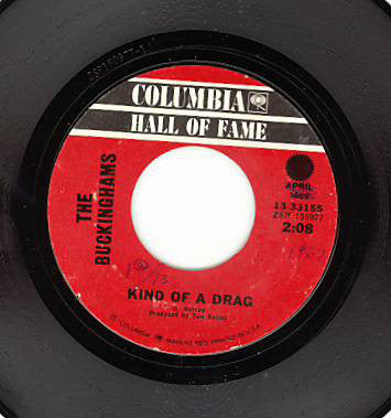 The Buckinghams - Kind Of A Drag / Back In Love Again Mint- - 7" Single 45RPM 1969 Columbia USA - Rock