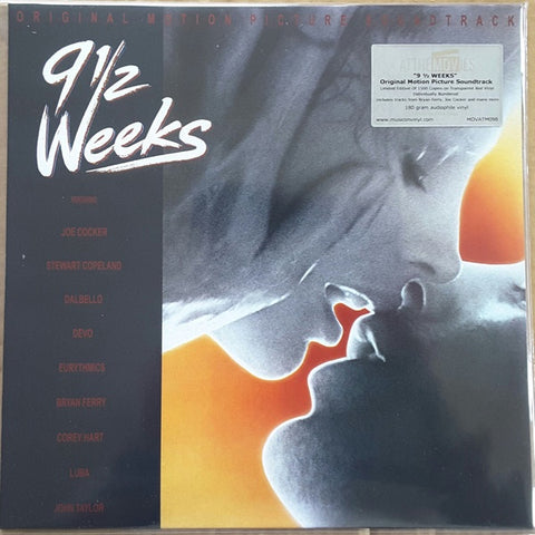 Various ‎– 9½ Weeks (Original Motion Picture) - New LP Record 2017 Capitol/Music On Vinyl -  Soundtrack