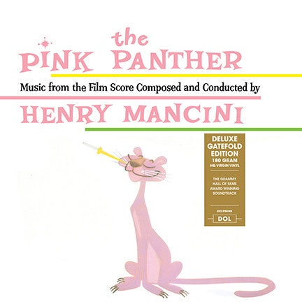 Henry Mancini ‎– The Pink Panther (Music From The Film Score)(1963) - New LP Record 2013 DOL Europe Import 180 gram Vinyl - Soundtrack