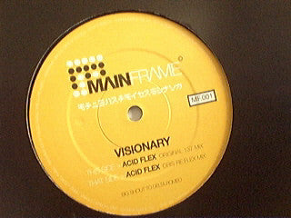 Visionary - Acid Flex VG+ - 12" Single 2000 Mainframe UK - Breaks
