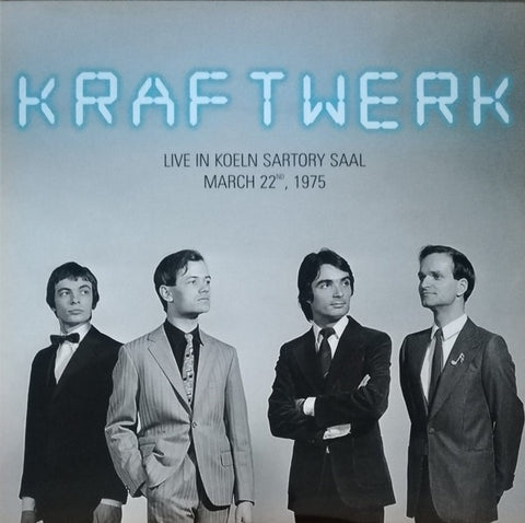 Kraftwerk ‎– Live In Koeln Sartory Saal, March 22nd, 1975  - New LP Record 2018 DBQP Black Vinyl EU Import - Krautrock