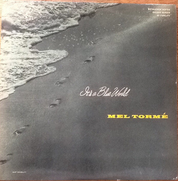 Mel Tormé ‎– It's A Blue World - Mint- Lp Record 1955 Bethlehem Mono USA Original Vinyl - Vocal Jazz / Big Band