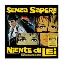 Ennio Morricone – Senza Sapere Niente Di Lei (Original Motion Picture Soundtrack) - New LP Record Store Day 2023 Cam Sugar Yellow Vinyl
