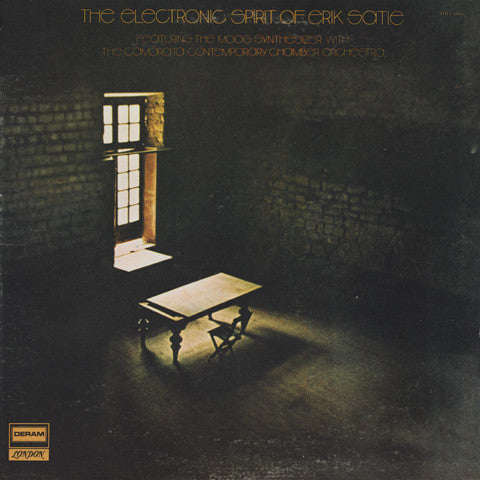 The Camarata Contemporary Chamber Orchestra ‎– The Electronic Spirit Of Erik Satie Featuring The Moog Synthesizer With The Camarata Contemporary Chamber Orchestra - VG+ 1972 Stereo USA Original Press Record -  Modern Classical / Experimental / Electronic