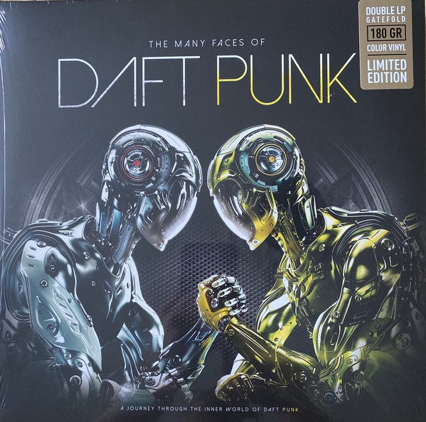 Daft Punk - Various ‎Remixes – The Many Faces Of Daft Punk - New 2 LP Record 2020 Music Brokers UK Import 180 gram Colored Vinyl - Electronic / House / Disco - Shuga Records