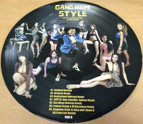 Psy ‎– Gangnam Style - New LP Record 2013 Europe Import Picture Disc Vinyl - Electronic / Chiptune / House
