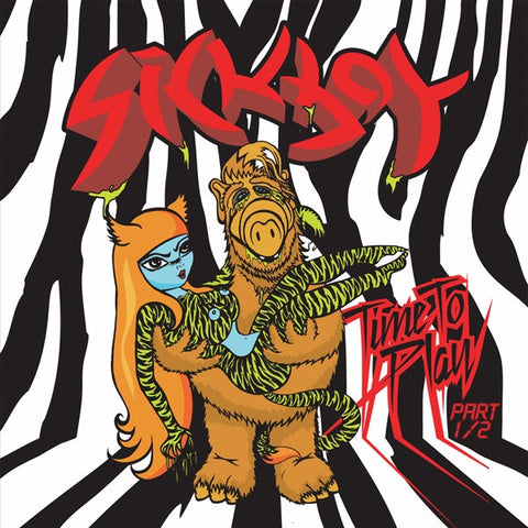 Sickboy ‎– Time To Play Part 1/2 - New Ep Record 2008 Ad Noiseam German Import Vinyl - Electronic / Hardcore / Breakcore