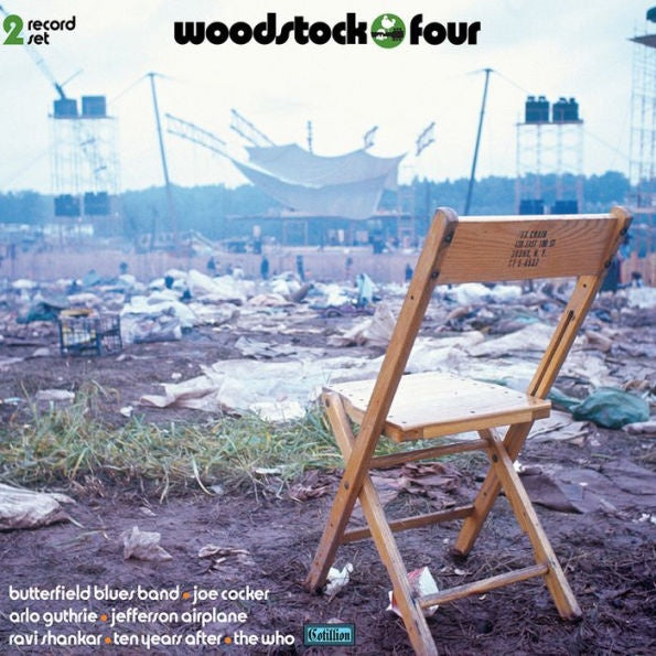 Various - Woodstock Four - New 2 LP Record 2019 Cotillion USA 180 gram Black Vinyl - Rock & Roll / Blues Rock / Folk Rock