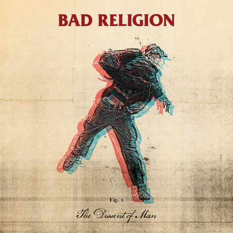 Bad Religion ‎– The Dissent Of Man - New Lp Record LP Record 2010 Epitaph USA Vinyl & CD - Rock / Punk Rock