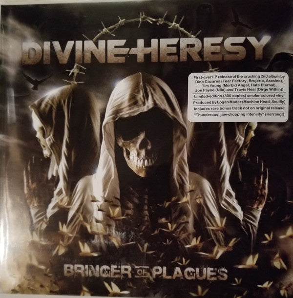 Divine Heresy ‎– Bringer Of Plagues - New LP Record 2021 M-Theory Audio USA Smoke Colored Vinyl - Thrash / Heavy Metal - Shuga Records