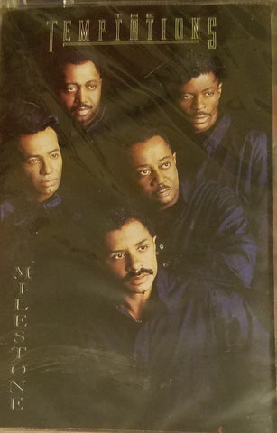 The Temptations ‎– Milestone - Used Cassette 1991 Motown - Soul / RnB