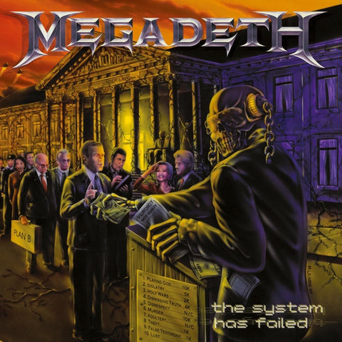 Megadeth - The System Has Failed (2004) - New Vinyl Lp 2019 BMG 180gram Remaster - Speed Metal / Thrash