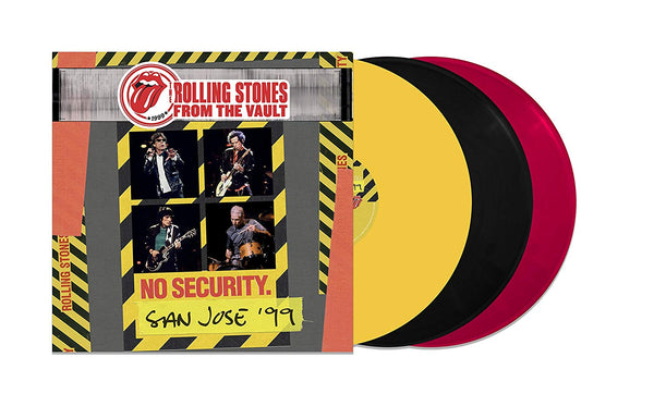 The Rolling Stones - From The Vault: No Security San Jose '99 - New Vinyl 3 Lp 2018 Limited Edition 180 gram Pressing on Colored Vinyl with Gatefold Jacket - Rock - Shuga Records