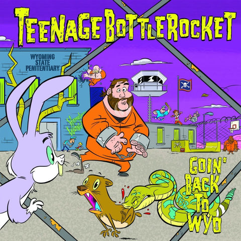 Teenage Bottlerocket ‎– Goin' Back To Wyo - New 7" Vinyl 2017 Fat Wreck Chords Pressing - Punk