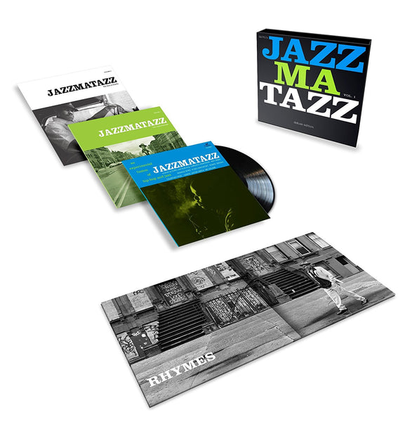 Guru ‎– Jazzmatazz Volume: 1 - Deluxe Edition - New 3 Lp Record 2018 Virgin/ Chrysalis USA Vinyl & Book - Hip Hop / Acid Jazz / Jazzy - Shuga Records