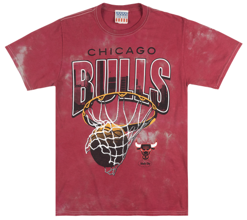 Junk Food - Men's Red Chicago Bulls T-Shirt