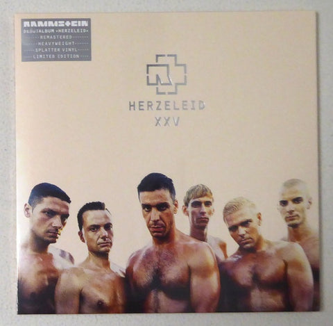 Rammstein ‎– Herzeleid XXV - New 2 LP Record 2021 Vertigo Europe Blue Black Splatter Vinyl - Heavy Metal / Industrial